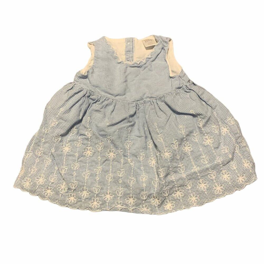 Nordstrom Baby Light Plus Cotton Eyelet Dress NB